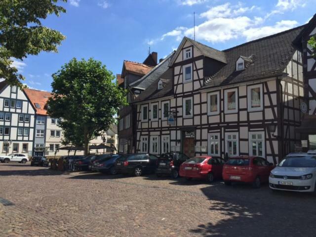 Goldener Engel Frankenberg an der Eder Exterior foto
